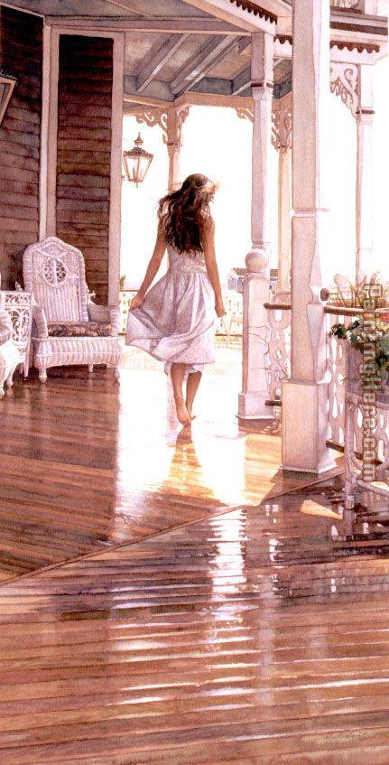 Sunshine After the Rain painting - Steve Hanks Sunshine After the Rain art painting